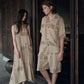 His & Hers Geometric Grid Loungewear Set - image 0