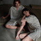 His & Hers Silky Satin Loungewear Set - image 1