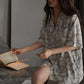 Matching Couple Irregular Stone Print Pajamas - image 8