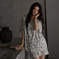 Matching Couple Irregular Stone Print Pajamas - image 7
