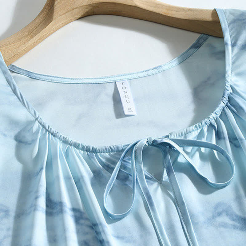 Blue Watercolor His & Hers Loungewear Set - image 11