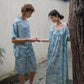 Blue Watercolor His & Hers Loungewear Set - image 3