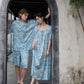 Blue Watercolor His & Hers Loungewear Set - image 2