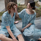 Blue Watercolor His & Hers Loungewear Set - image 1