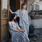 Matching Couple Tie Dye Stripe Sleepwear Set - image 0
