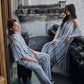 Matching Couple Tie Dye Stripe Sleepwear Set - image 2