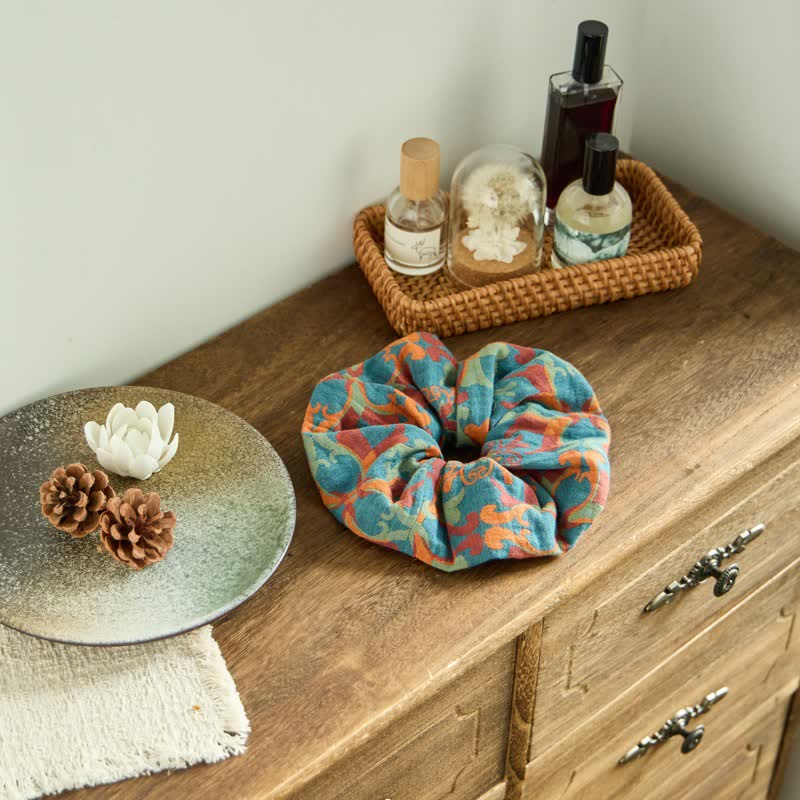 Ginkgo Leaf Scrunchies 3pc Set - image 3