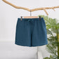 Relaxed Cotton Gauze Drawstring Lounge Shorts - Blue - XL - image 26