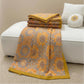 Boho Sunflower 3-Layer Muslin Cotton Quilt - image 1