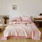 Shell Trim Two-Tone Stripe Cotton Bedding Set - image 5