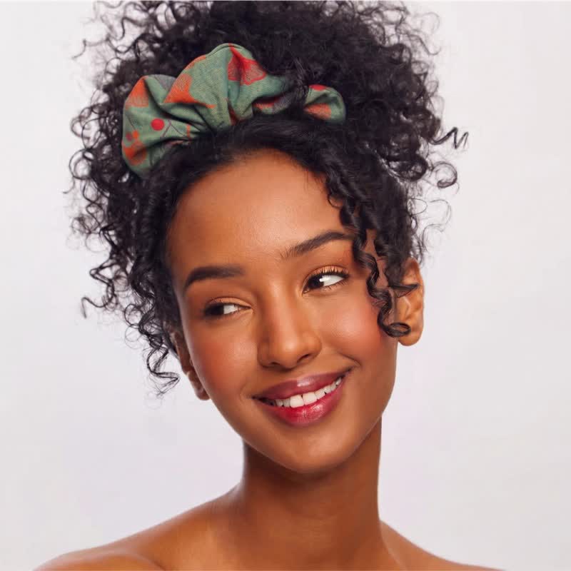Ginkgo Hair Scrunchies 3 Pack - image 2