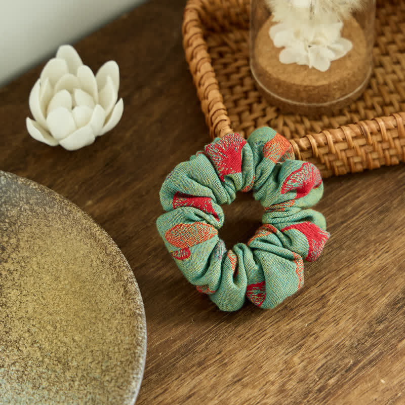 Ginkgo Hair Scrunchies 3 Pack - image 4