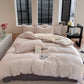 Stripe Scalloped Edge Washed Cotton Bedding Set - image 5