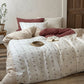 Cherry Gingham Washed Cotton Soft Cozy Bedding Set - image 2