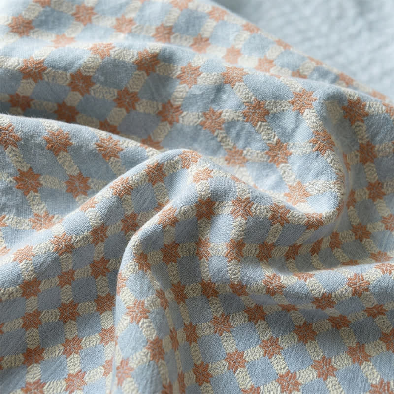 Vintage Classic Floral Cotton Bedspread - image 5