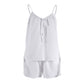 White Cotton Gauze Bow Lounge Set - image 4