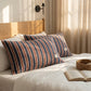 Vintage Stripe Woven Gauze Cotton Pillow Cover - image 2