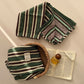 Vintage Stripe Woven Gauze Cotton Pillow Cover - image 7