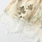 Beige Floral Lace Cami Lounge Set - image 6