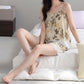 Beige Floral Lace Cami Lounge Set - image 2