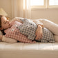 Plaid Cat Face Buckwheat Filled Pillow - image 3
