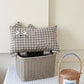 Plaid Cat Face Buckwheat Filled Pillow - image 6