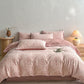 Botanical Whisper Washed Cotton Jacquard Bedding Set - image 1