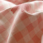 Soft Washed Cotton Bow Plaid Bedding Set - image 8