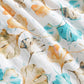 Floral Ginkgo Leaf Cotton Elastic Waist Lounge Skirt - image 3