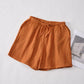 Relaxed Cotton Gauze Drawstring Lounge Shorts - image 1