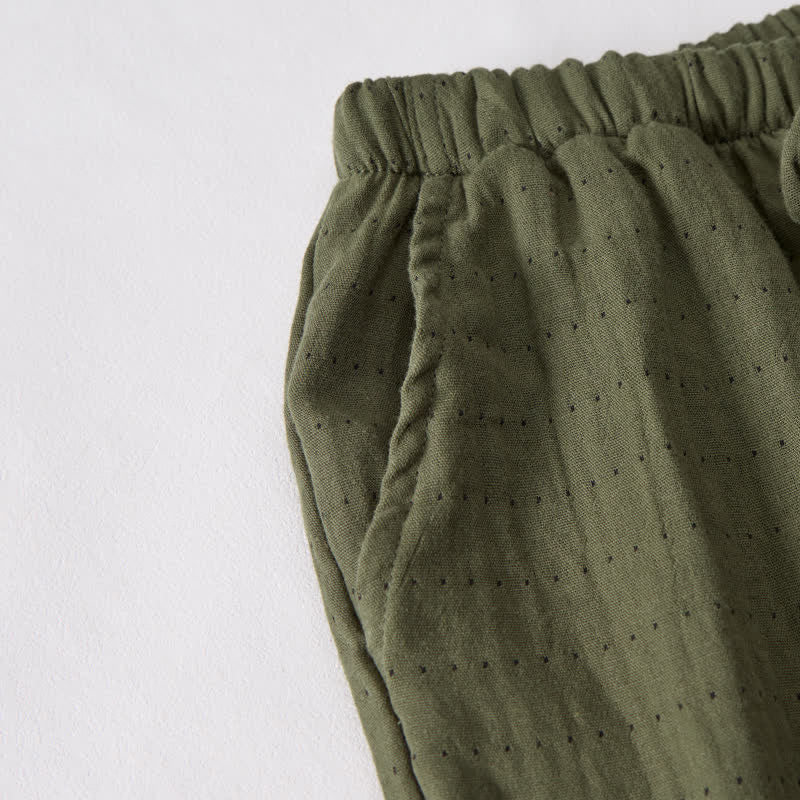 Relaxed Cotton Gauze Drawstring Lounge Shorts - image 40