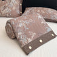 Rustic Botanical Cotton Linen Blanket Quilt - image 2
