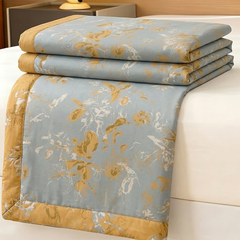 Wildflower Cotton Rustic Bedspread - image 3