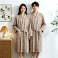 Sunflower Cotton Waffle Kimono Bathrobe - image 10
