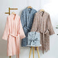 Sunflower Cotton Waffle Kimono Bathrobe - image 0