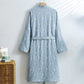 Sunflower Cotton Waffle Kimono Bathrobe - image 14