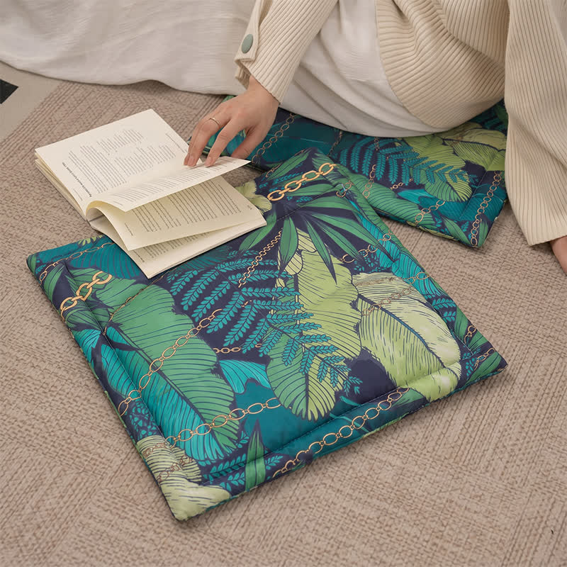 Tropical Chain Leaf Memory Foam Seat Cushion - image 3