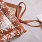 Vintage Floral Chenille Tie-On Chair Cushion - image 4