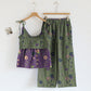 Vintage Floral Cami & Pants Pajama Set - image 5