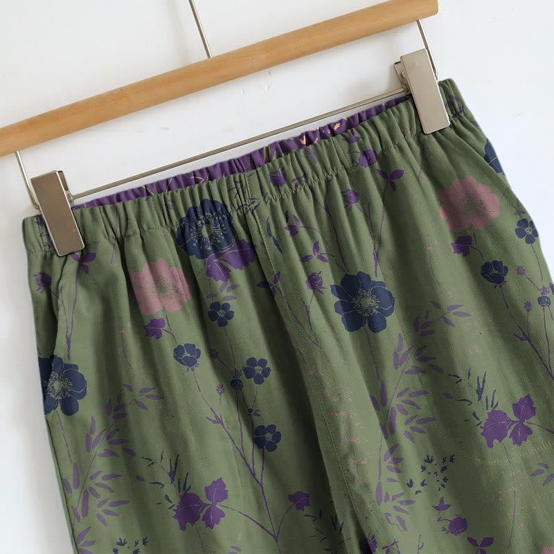 Vintage Floral Cami & Pants Pajama Set - image 7