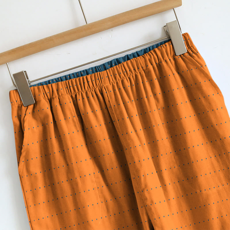 Textured Solid Color Cami & Pants Lounge Set - image 15