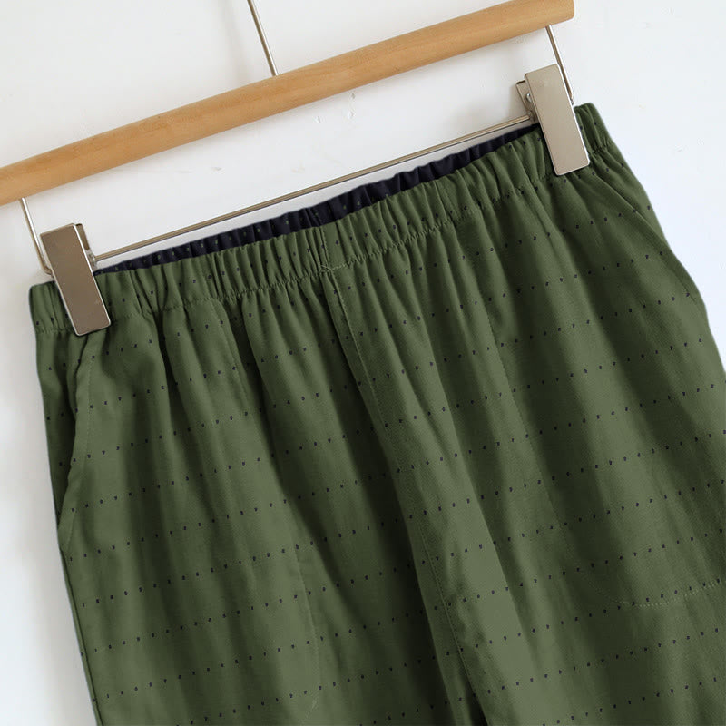 Textured Solid Color Cami & Pants Lounge Set - image 19