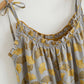 Ginkgo Leaf Print Tie-Shoulder Loungewear Set - image 4