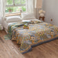 Double-Sided Artistic Paisley Muslin Blanket Quilt - image 1