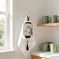 Vintage Bamboo Lantern Hanging Hand Towel - image 1