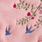 Bird & Floral Coral Fleece Hand Towel - image 5