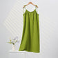 Sunwashed Solid Color Tie Strap Lounge Dress - Bright Green - XL - image 20