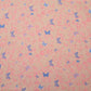 Butterfly Vine Cotton Jacquard Fabric - Pink - Meter - 5M - image 5