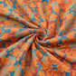 Floral Medallion Cotton Jacquard Fabric - image 7