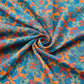 Floral Medallion Cotton Jacquard Fabric - image 2